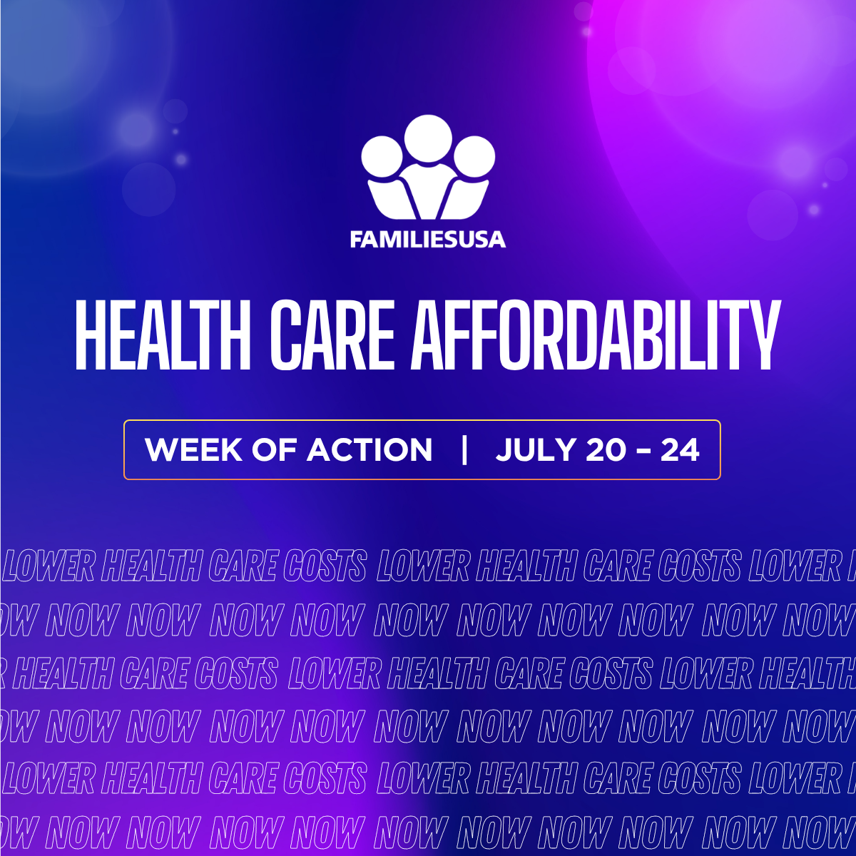 Health Care Affordability Week of Action Digital Toolkit